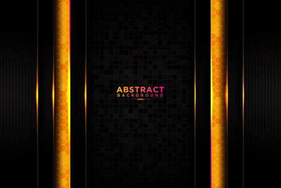 Capturing Futuristic Energy: The Allure of Dark Abstract Orange