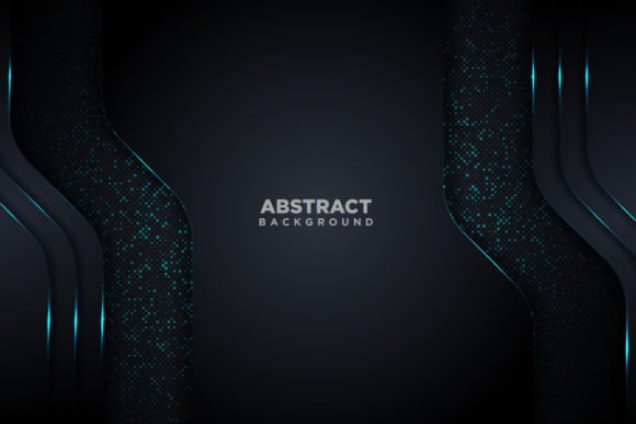 Dark Blue Luxury Background: A Glittering Design Asset