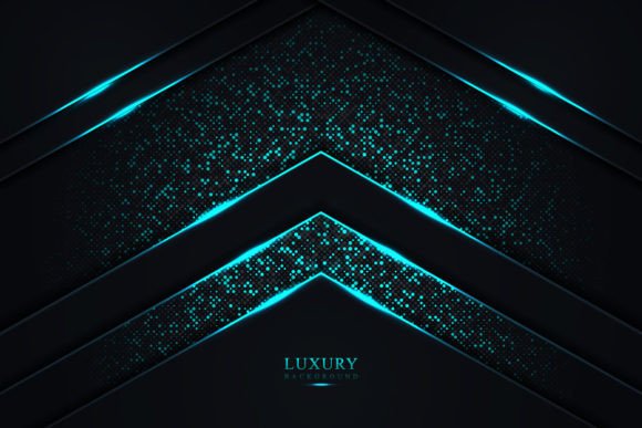 Deep Blue Abstract Luxury: A Modern Design Asset