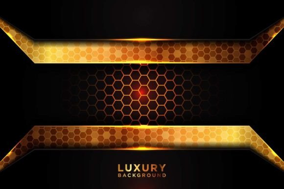 Gold Overlap Luxury Background: A Designer's Modern Toolkit
