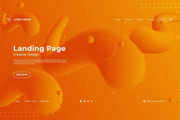 The Warmth of Orange: A Gradient Background for Modern Projects